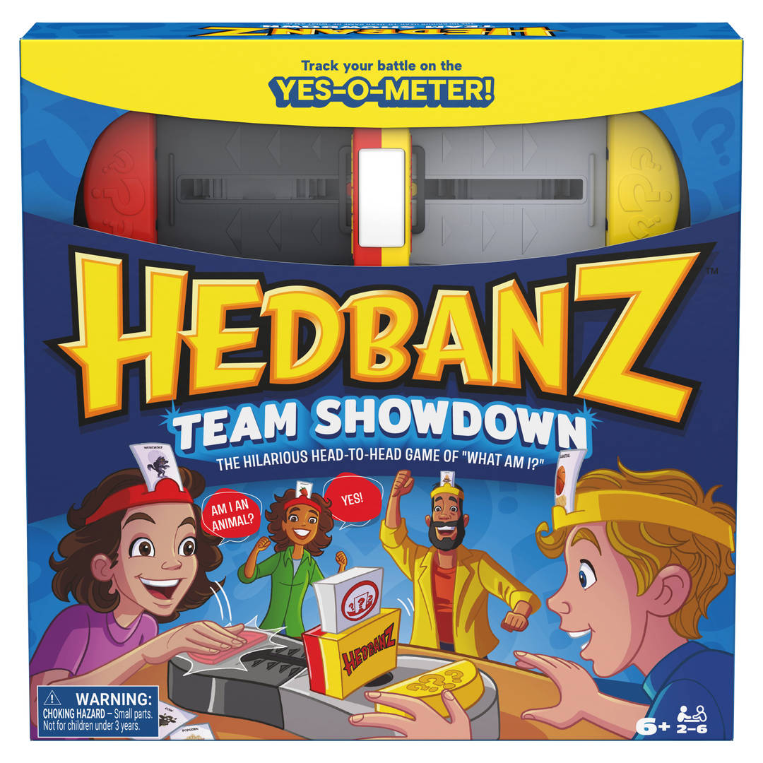 Spin Master Games HedBanz Team Showdown Head-to-Head Kids Game