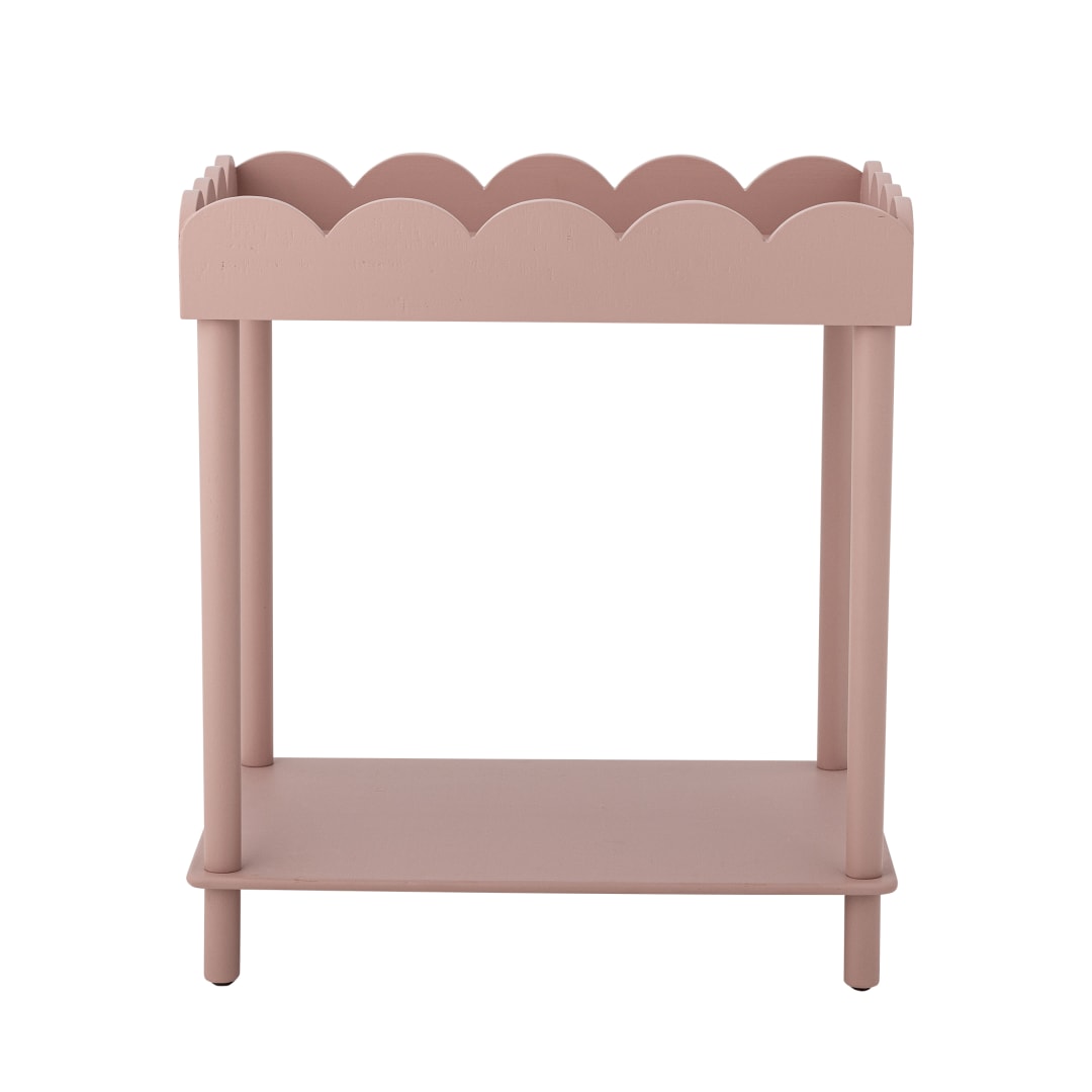 82065082 - Isola Side Table, Rose, Firwood STOCK: 19