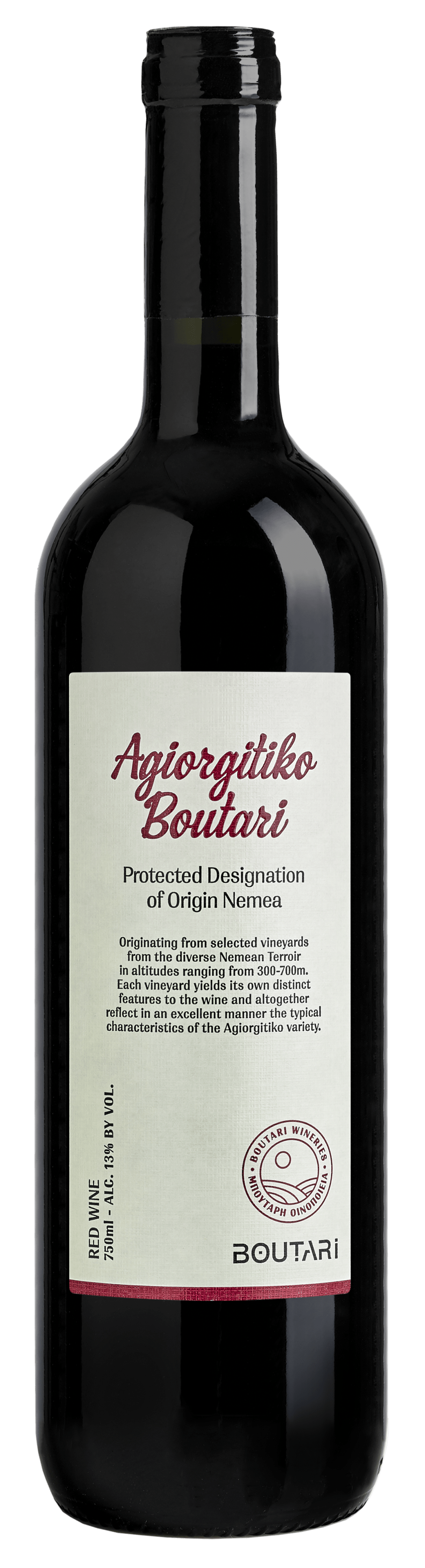 Boutari Agiorgitiko 750ml 12pk 13.5 ABV