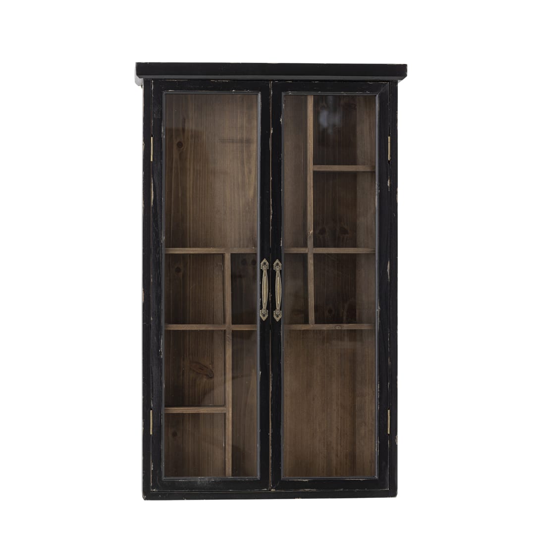 82065371 - Hazem Cabinet, Black, Firwood STOCK: 124
