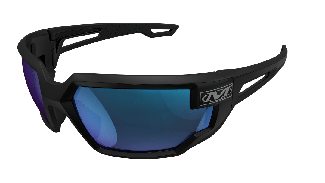 Type-X | Black Frame | Blue Mirror Lens