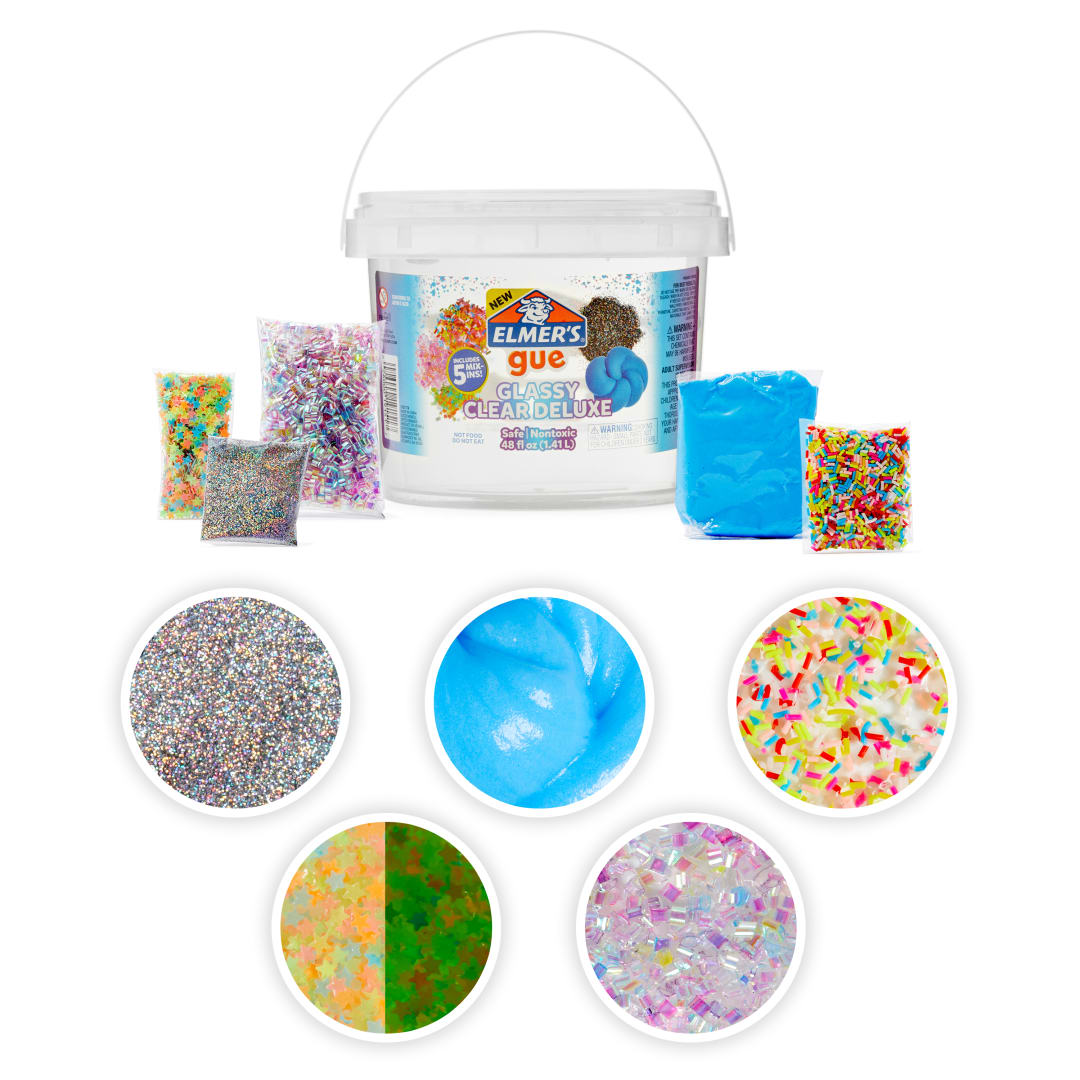 ELM 3LB CLEAR PREMADE MIXIN BUCKET