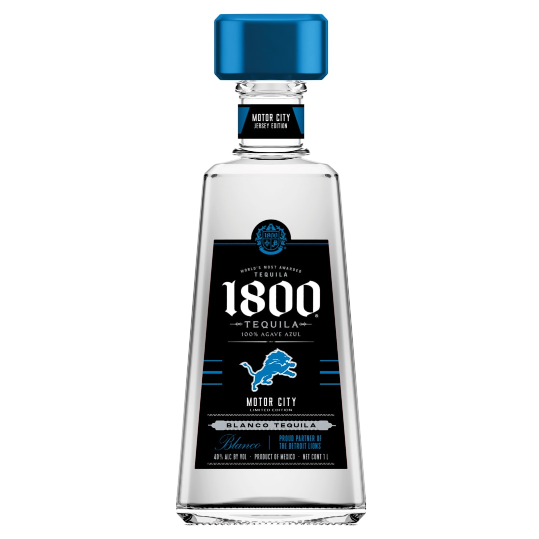 1800 Tequila Blanco - Detroit Lions