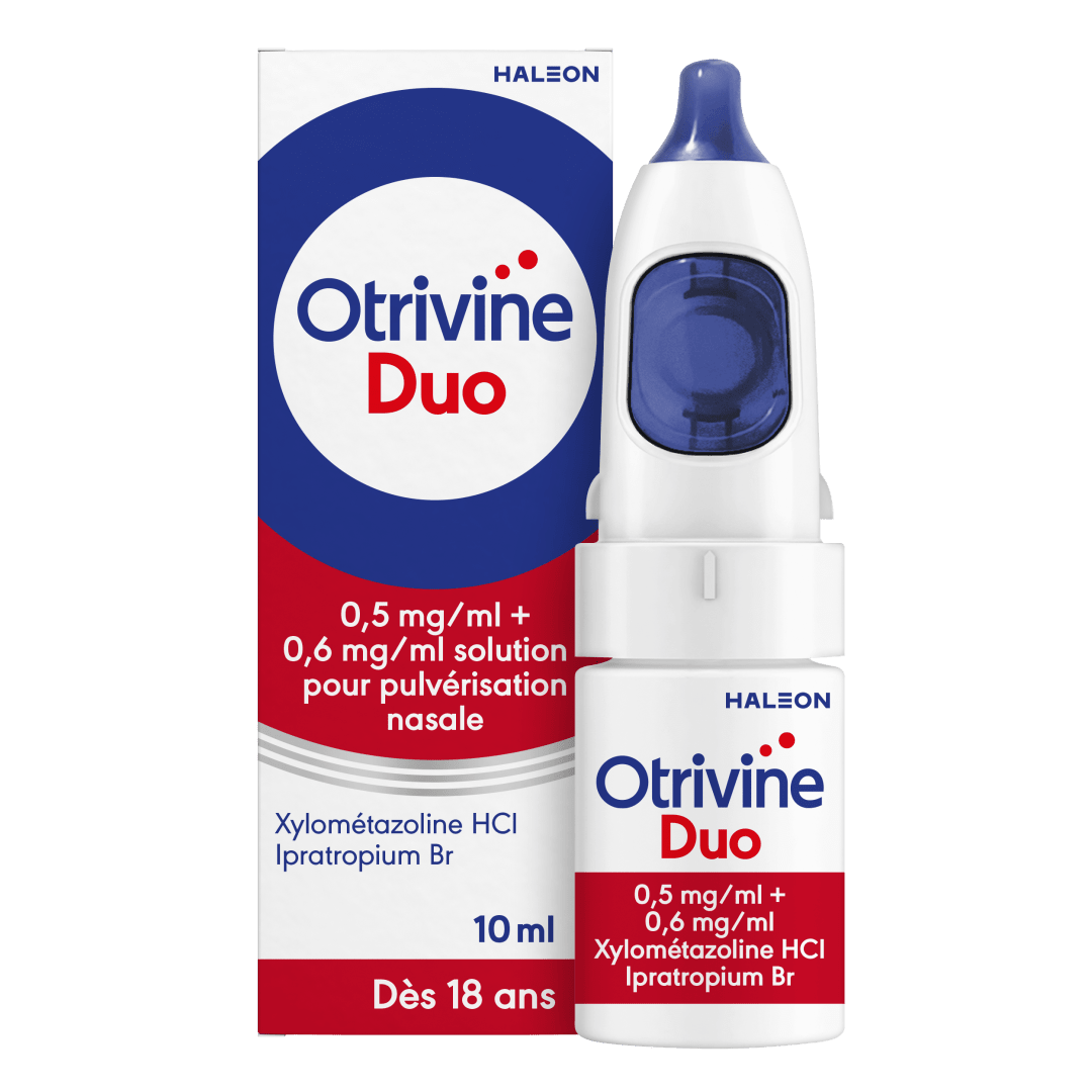 Otrivine Duo 0,5 mg/ml + 0,6 mg/ml, sol. spray nasal, 10ml