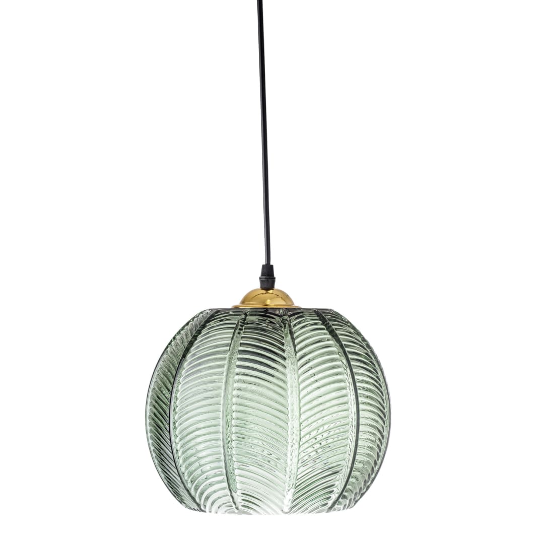 30706089 - Adar Pendant Lamp, Green, Glass STOCK: 300