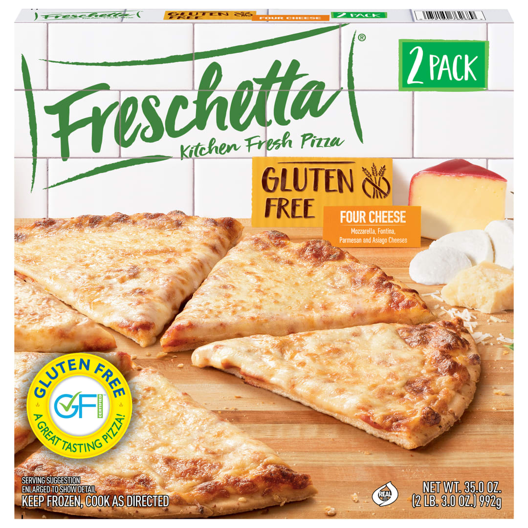 Four Cheese Gluten Free Thin Crust Frozen Pizza