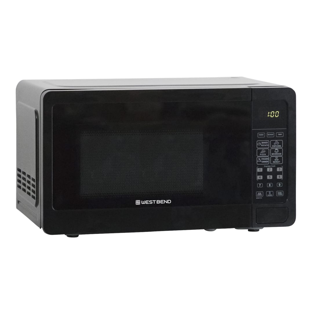 West Bend 0.7 cu. ft. Microwave Oven, in Black (WBMW71B)