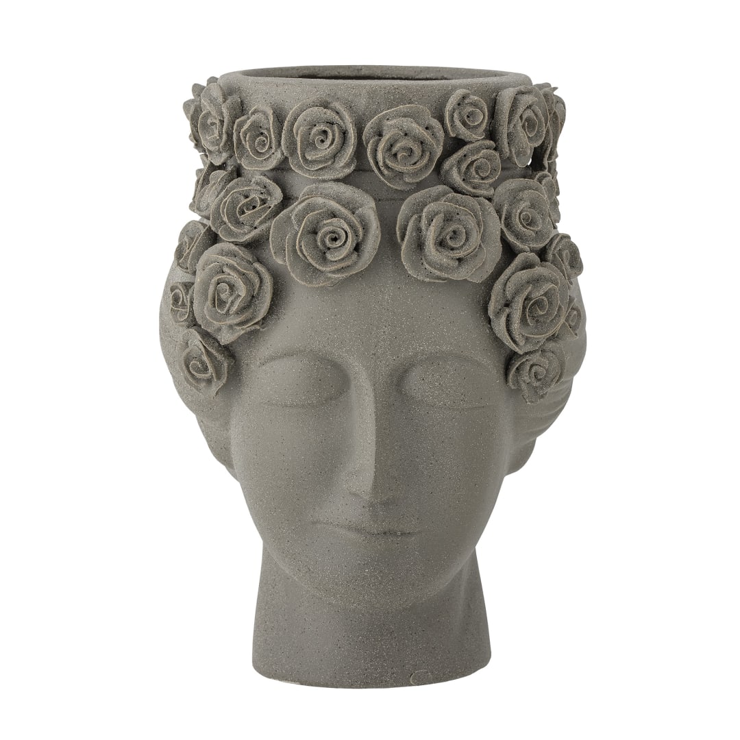 82058192 - Akira Vase, Grey, Stoneware STOCK: 138