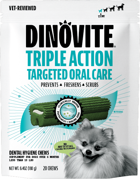 DV K9 DENTAL CHEW TINY FD 4/20 CT