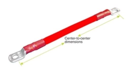 Quick Cable 1/0 8" Lug Red Battery Cable