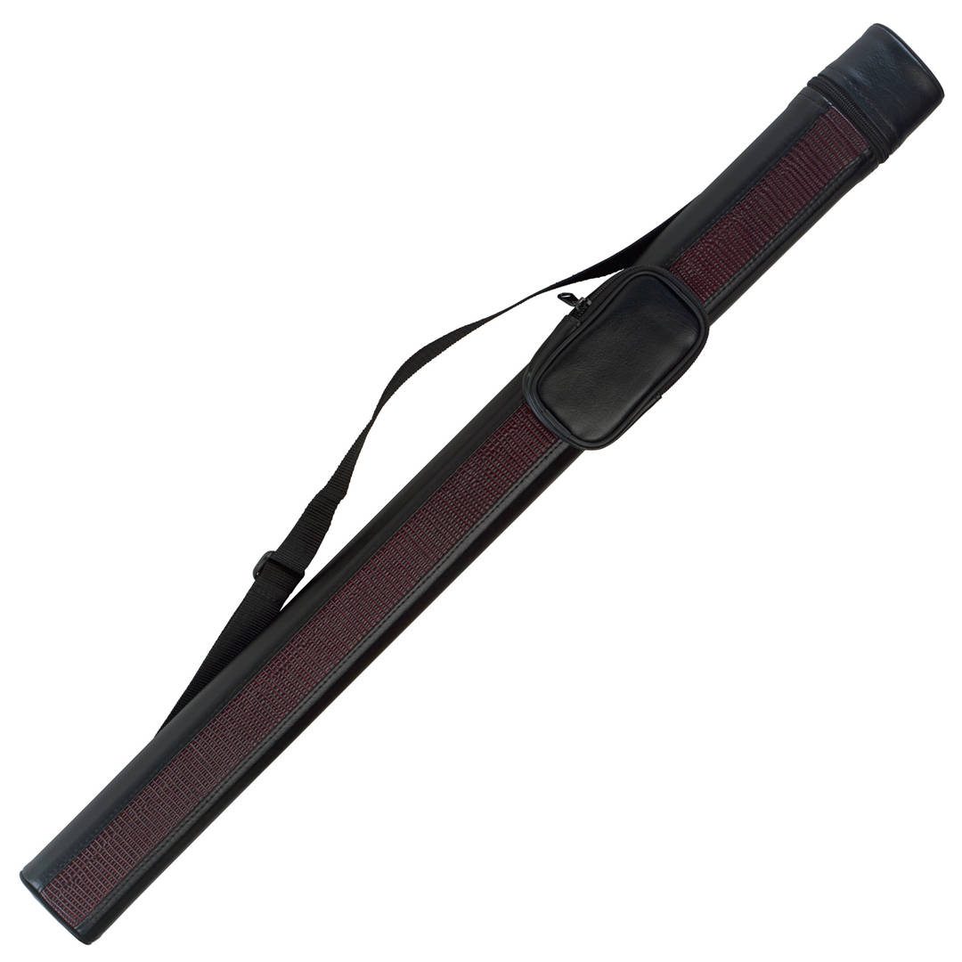CASE W/ EMBOSSED INSET, BRGNDY
