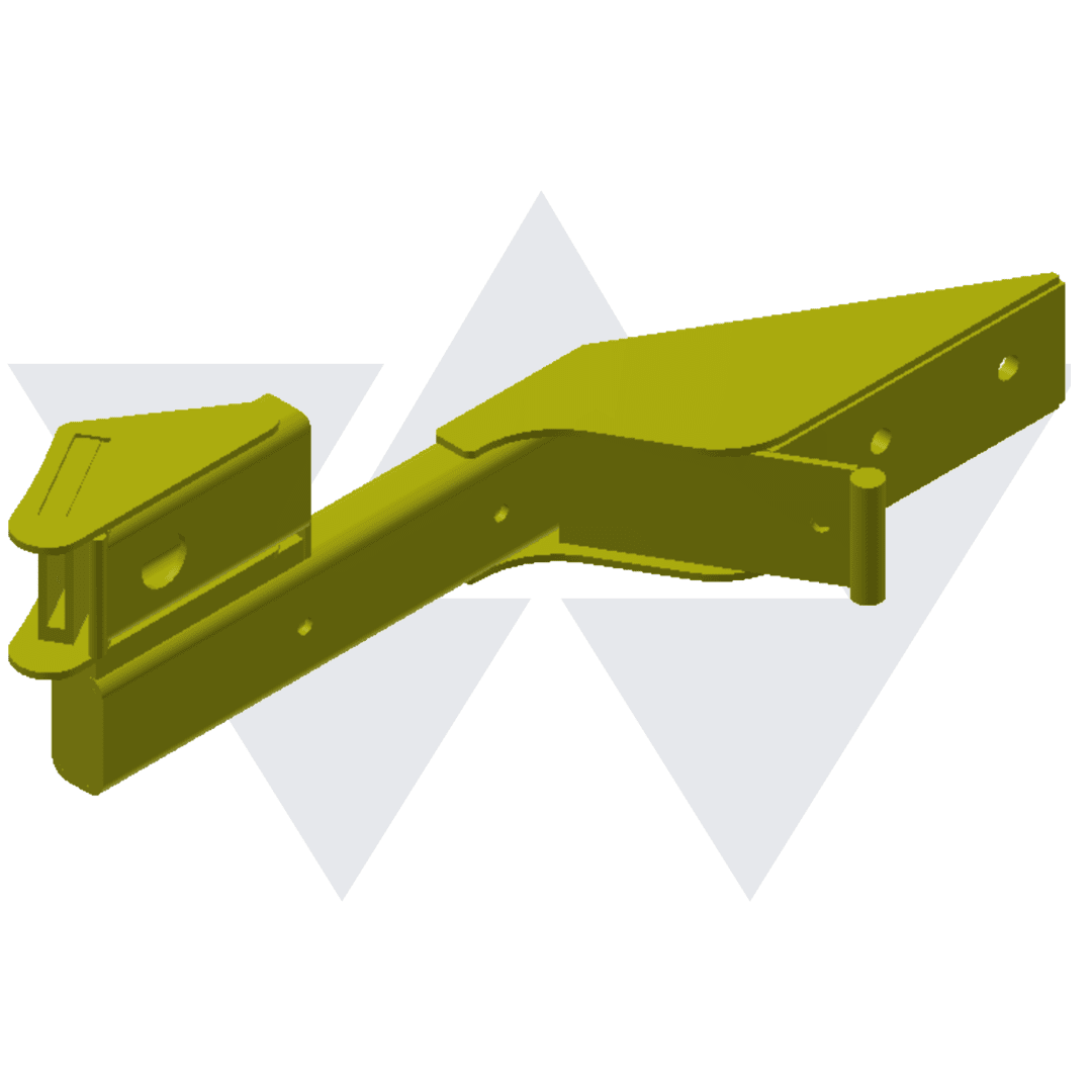 Wastebuilt® Replacement for Ariozan Refuse Systems Rear Grabber Weldment
