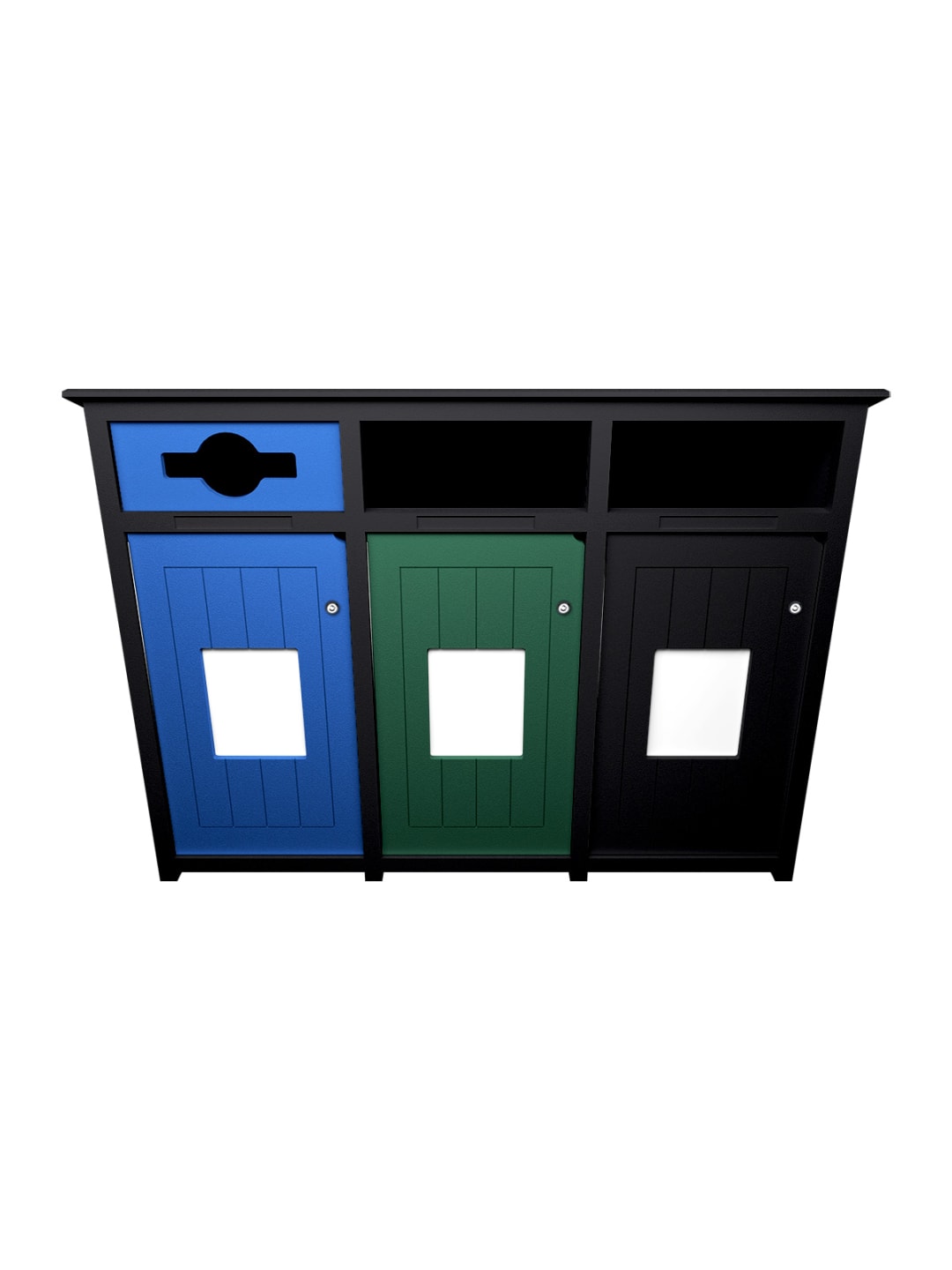  AURA - Triple - Unit - Mixed-Full-Full - Black-Blue-Black-Green