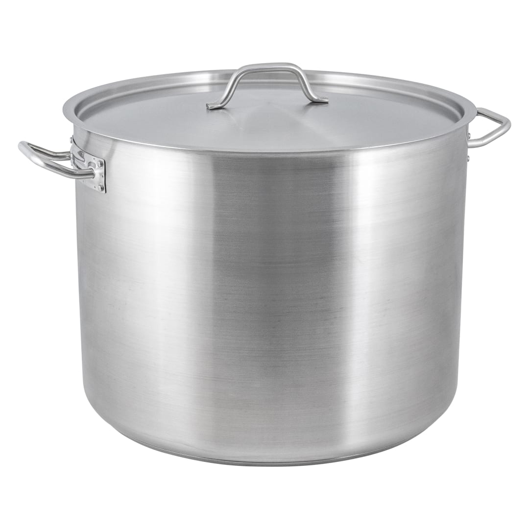 SSP-80 - STOCK POT S/S 80 QT W/COVER