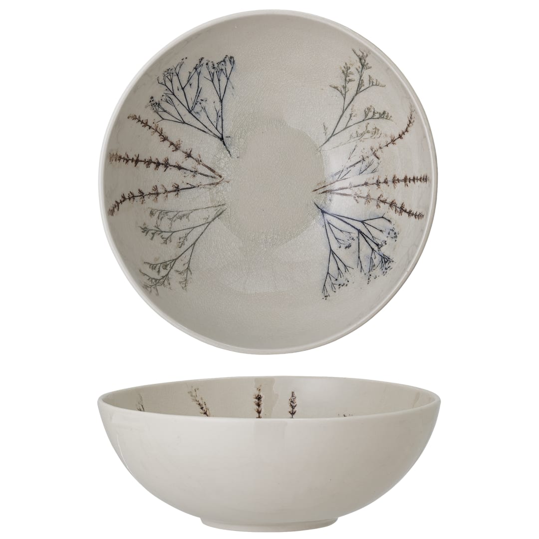 82051379 - Bea Bowl, Nature, Stoneware STOCK: 300