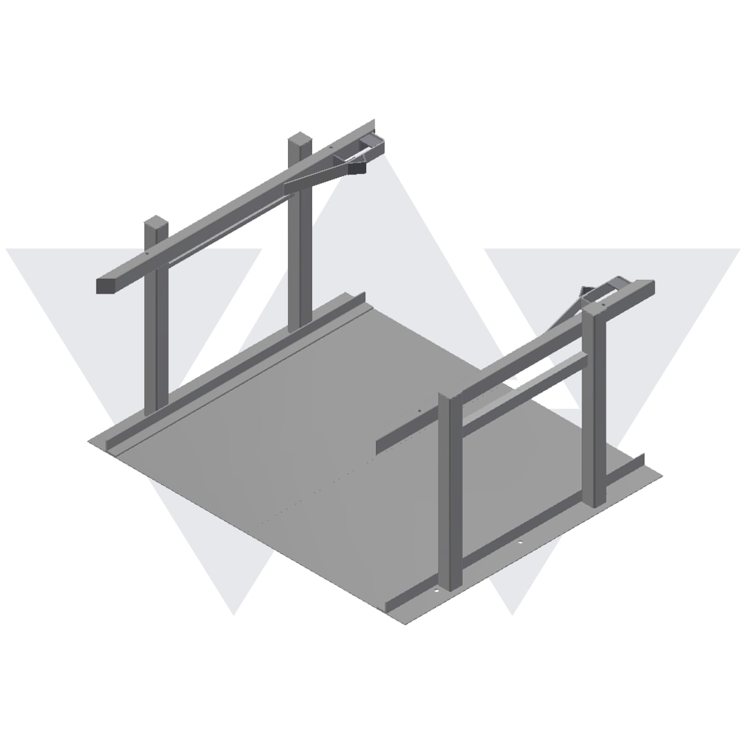 Wastequip® D-300 Rear Load Stand