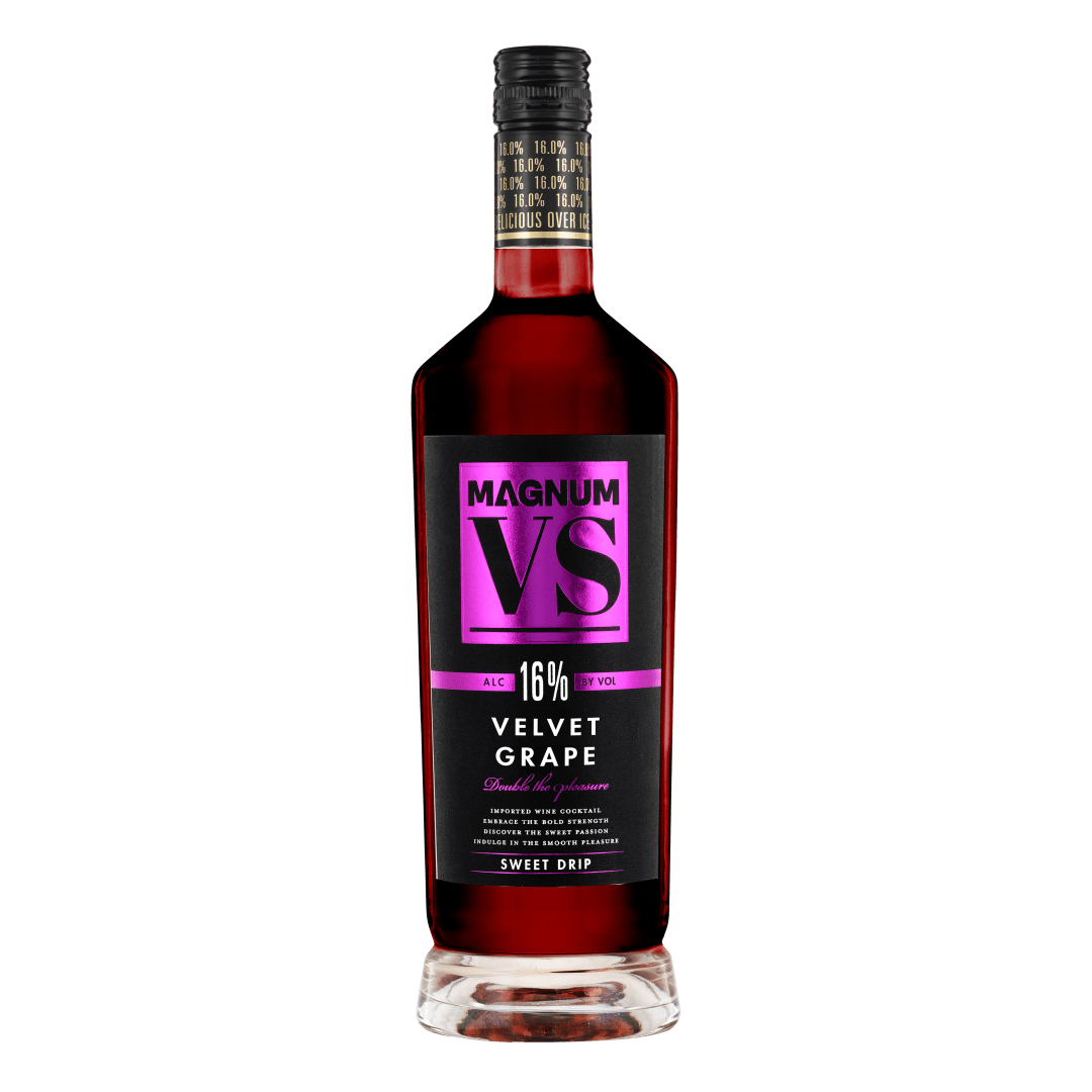 Magnum VS Velvet Grape Sweet Red Wine Cocktail 750 ml