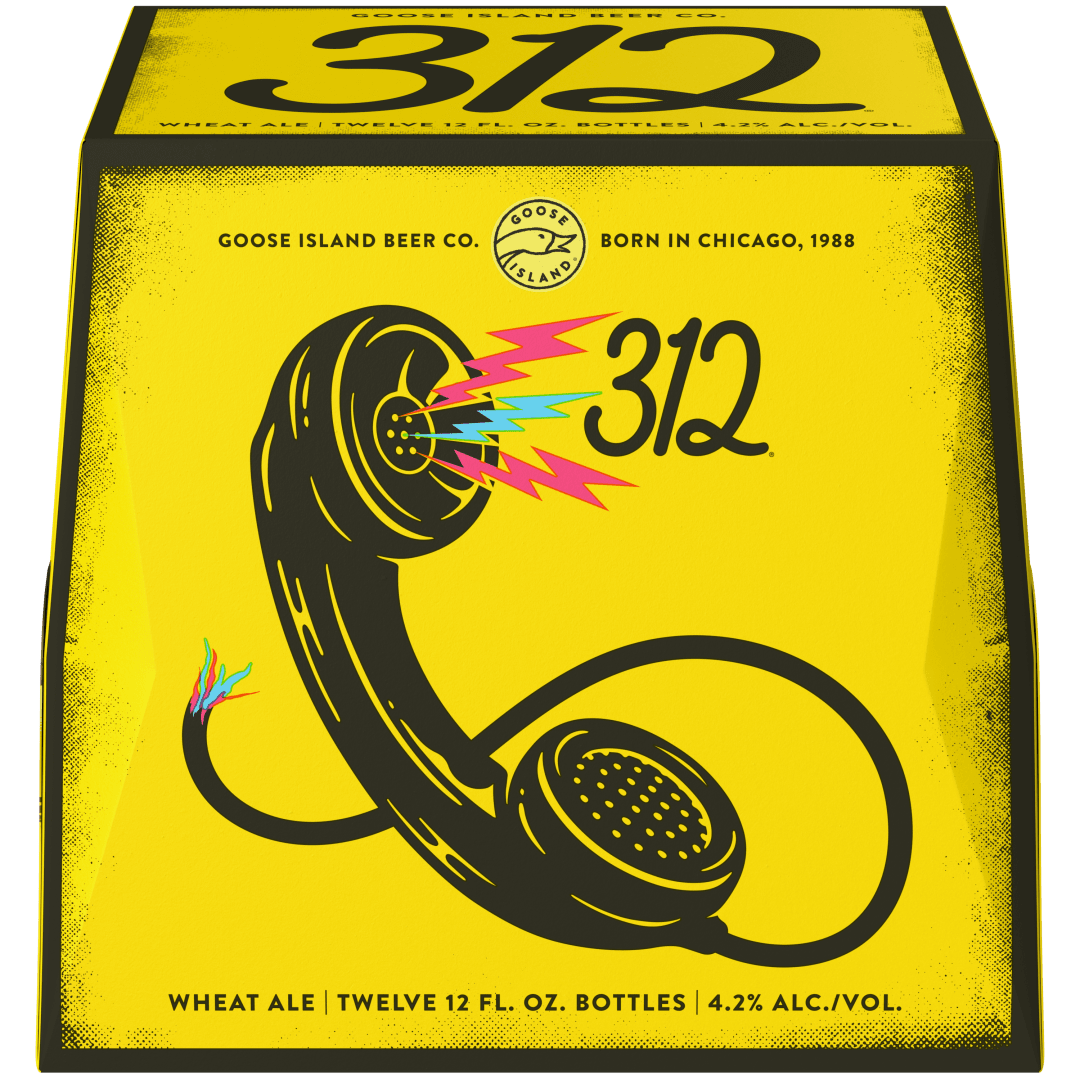 Goose Island 312 Urban Wheat Ale Craft Beer, 12 Pack Beer, 12 FL OZ Bottles, 4.2% ABV