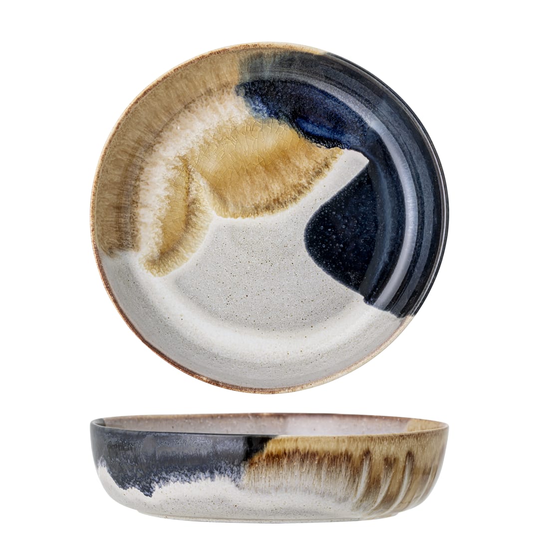 82046917 - Jules Bowl, Blue, Stoneware STOCK: 300