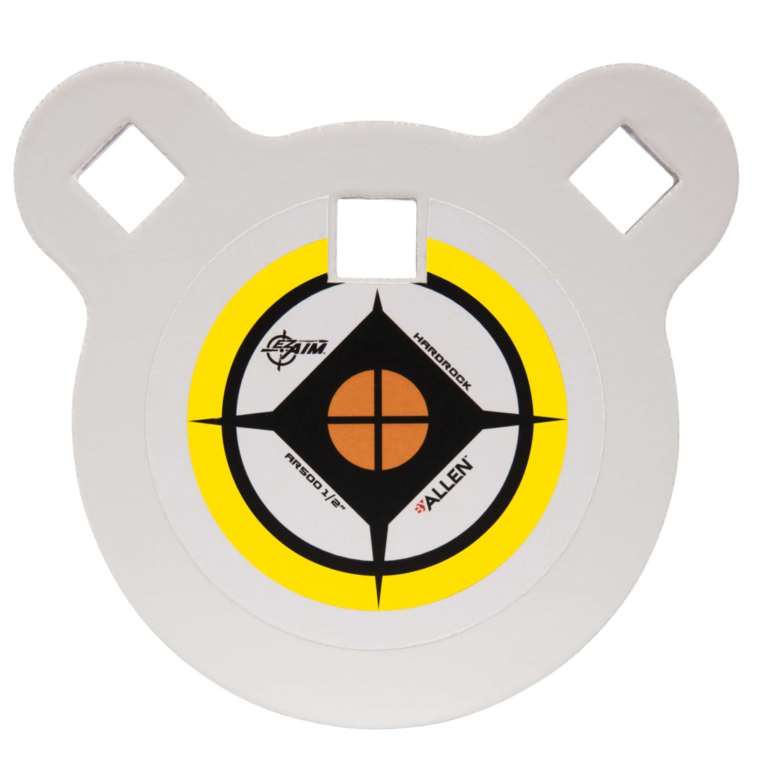 EZ Aim® Hardrock AR500 Steel Gong 4" Shooting Target, Multi-Color