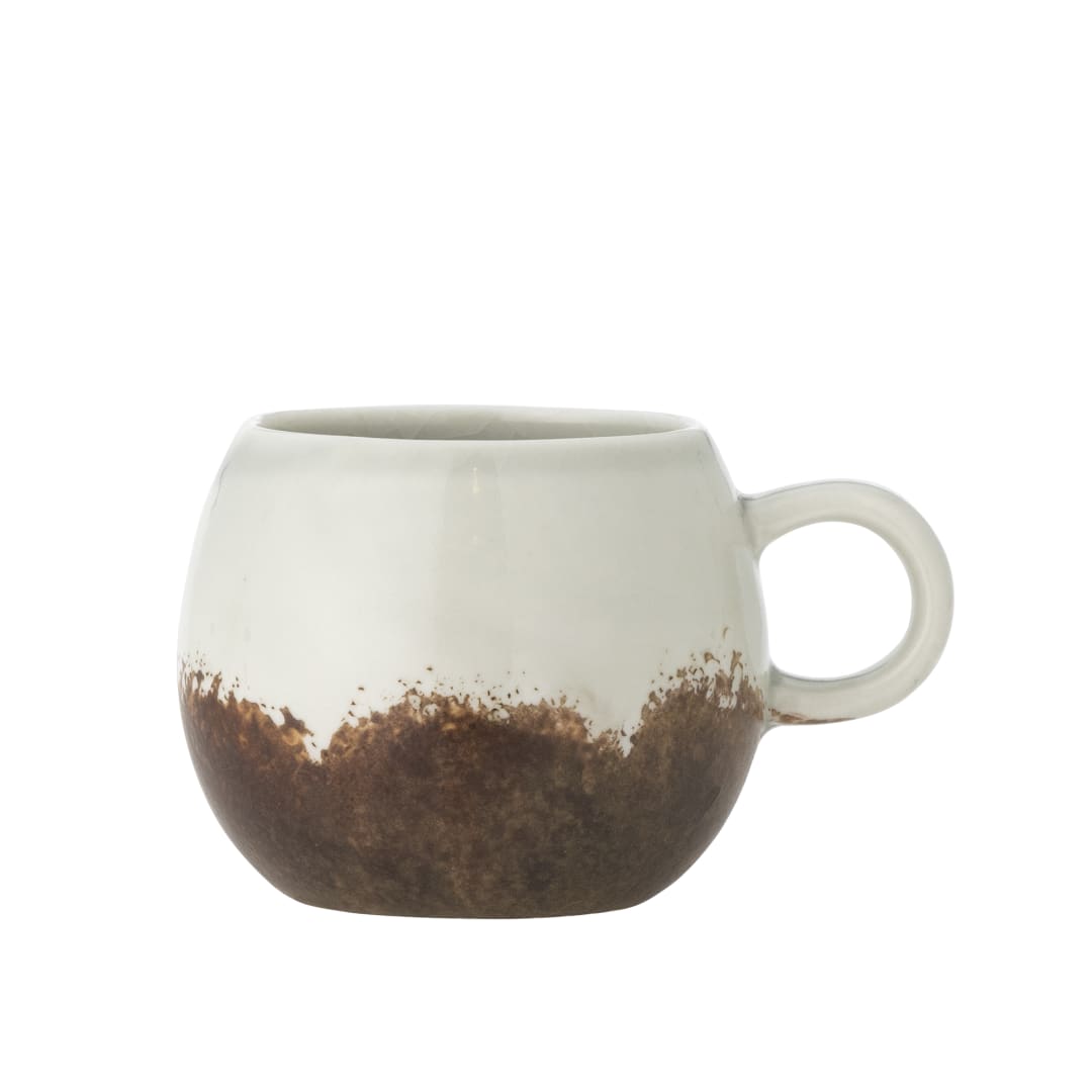 82061626 - Paula Espresso Cup, Brown, Stoneware STOCK: 300