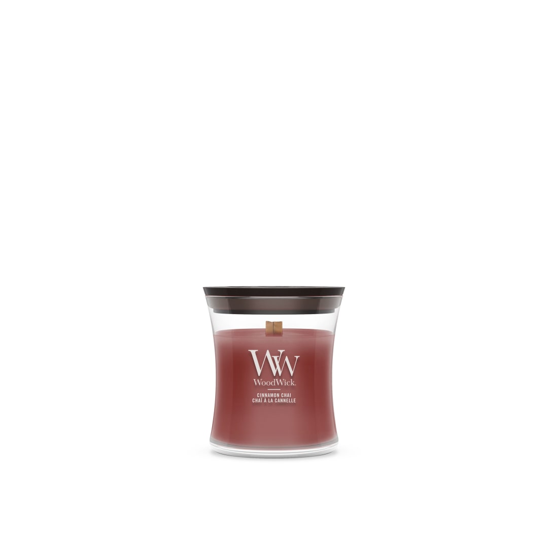 WoodWick | Vela Mini | Canela Chai | Gran regalo para mujeres