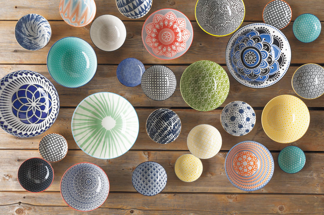 Aqua Stars Dipping Bowl