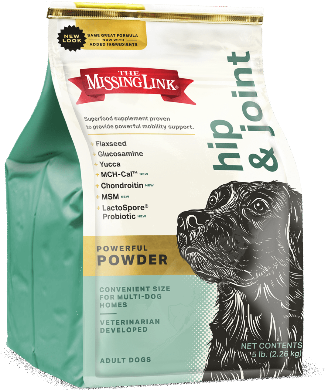 Superfood Powders Hip &amp; Joint Supplement for Dogs 5 lb Bag