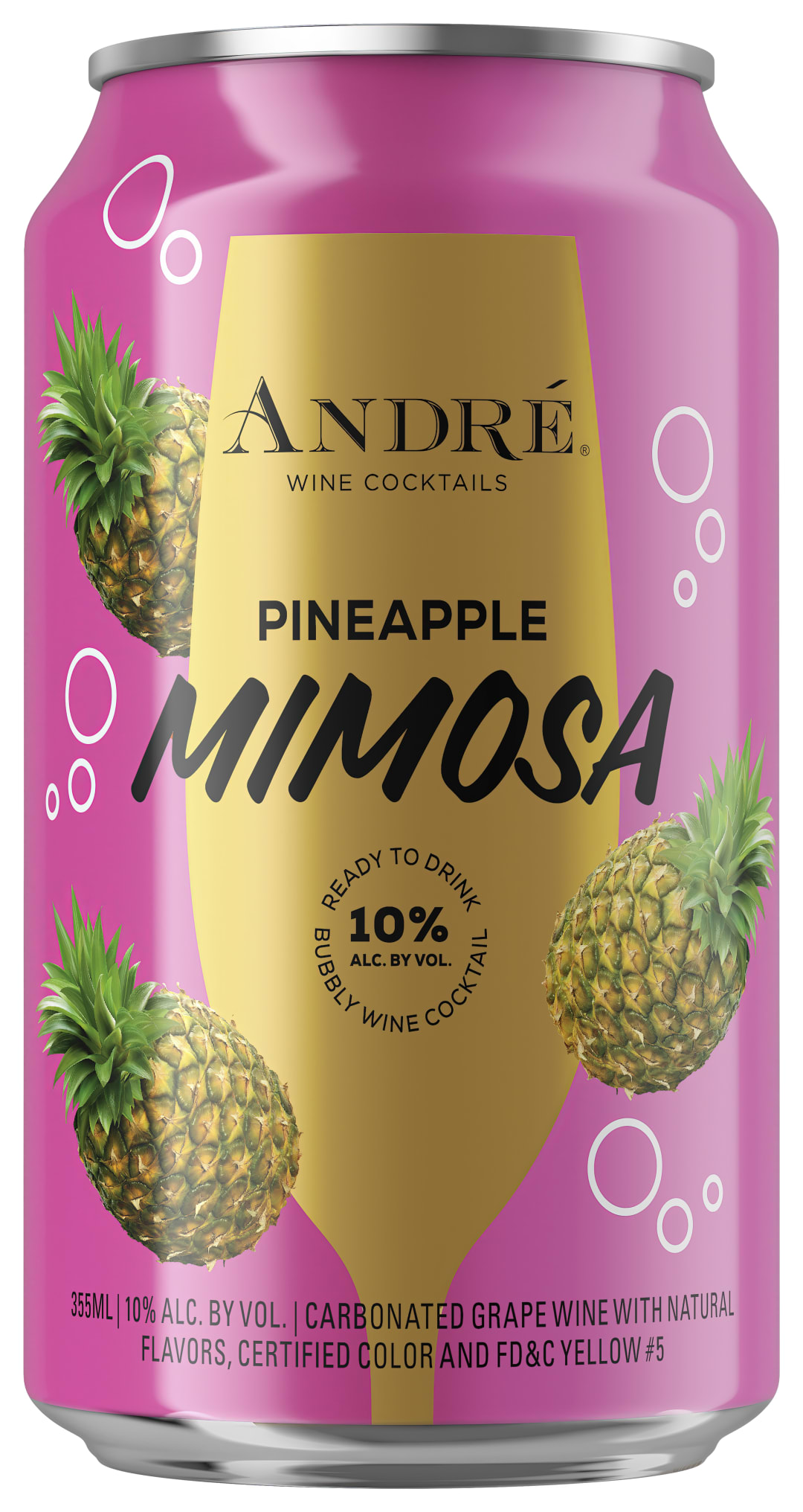 Andre Ready To Drink Pineapple Mimosa Sparkling Wine 355ml