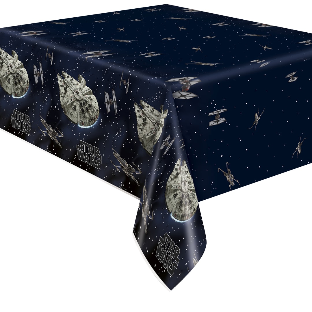 Star Wars Classic Rectangular Plastic Table Cover, 54" x 84"