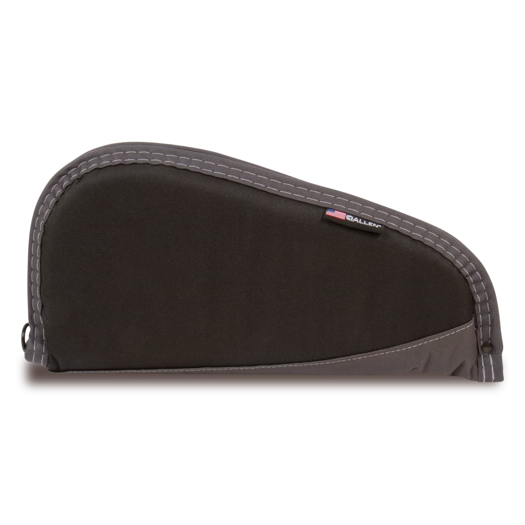 Allen Company Deluxe 13" Handgun Case, Black/Gray