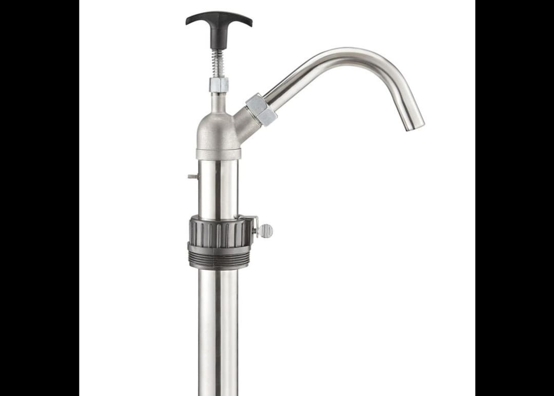 55 Gallon Stainless Steel Drum Pump