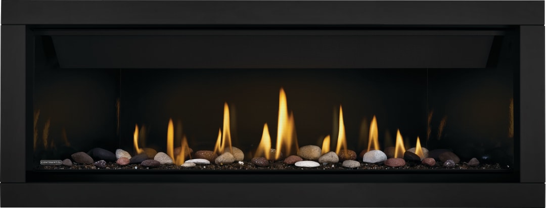 CBLP56 Foyer Évactuation Directe Linéaire Premium, Gaz Naturel, Allumage électronique