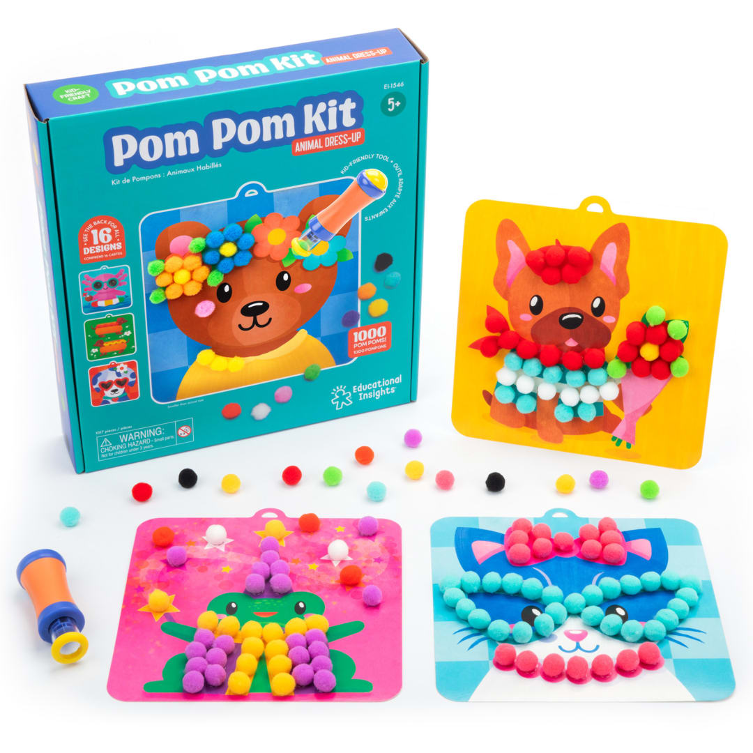 Pom Pom Kit: Animal Dress Up