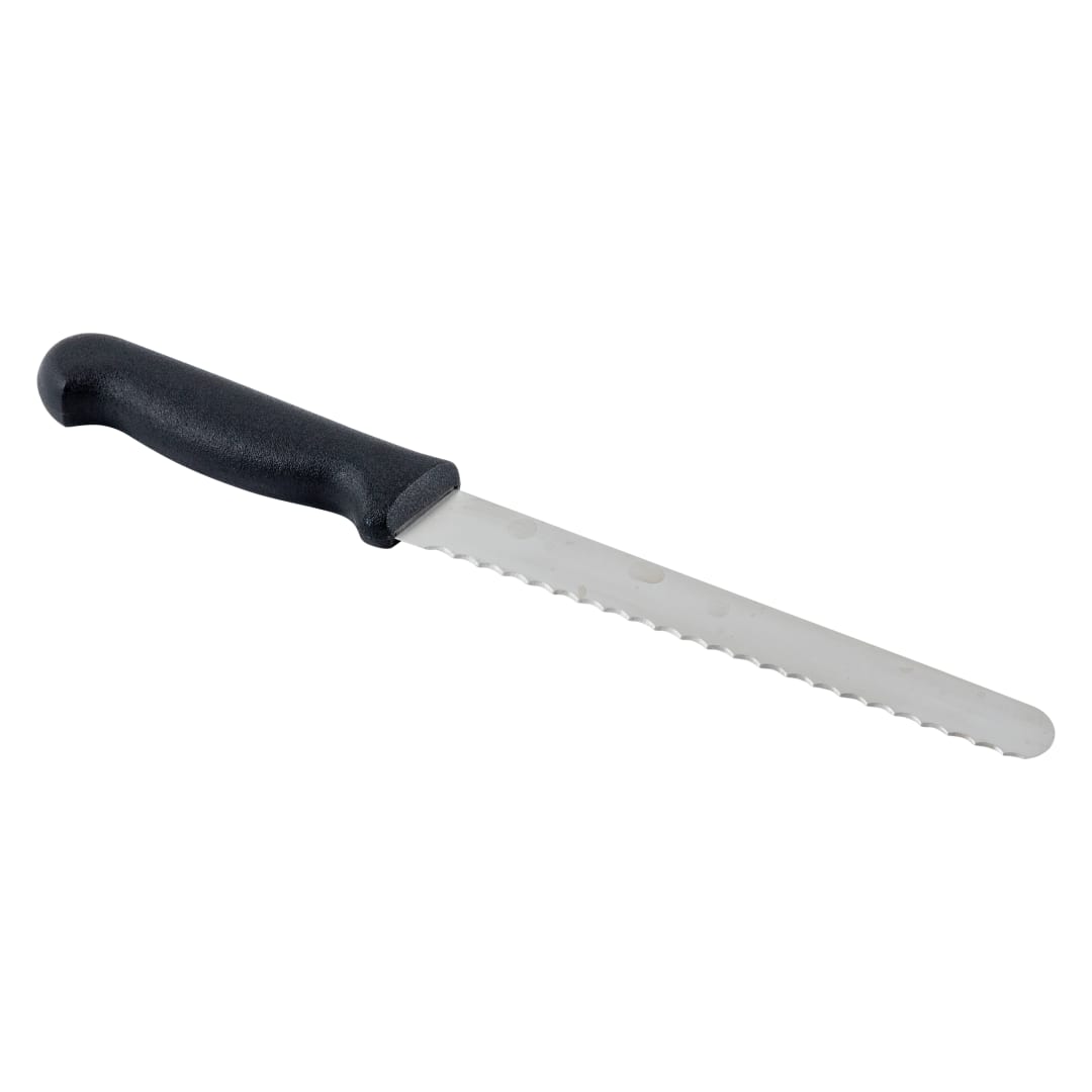 CUT-8WASBL - KNIFE SLICER 8" W/E  BLK HDLE