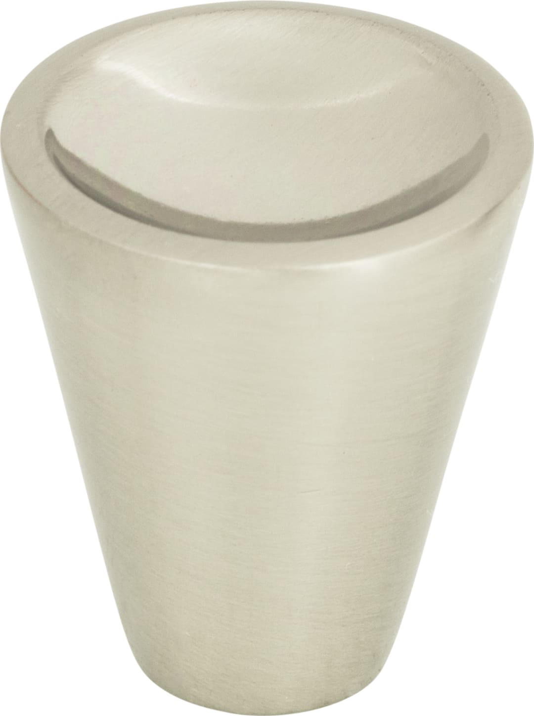 Dap Cone Knob 1 Inch Brushed Nickel