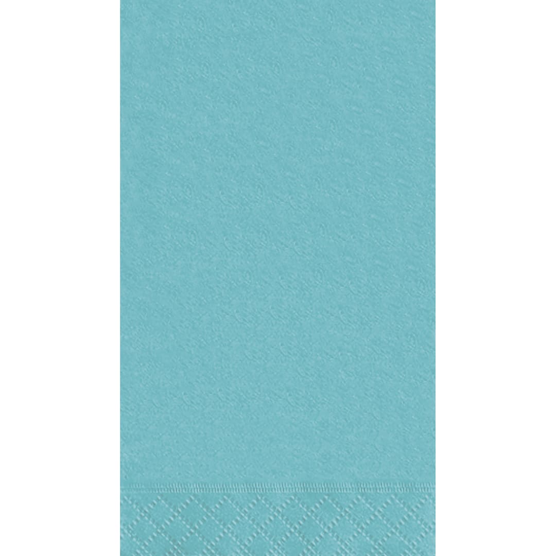 Terrific Teal Solid Guest Towels, 20ct