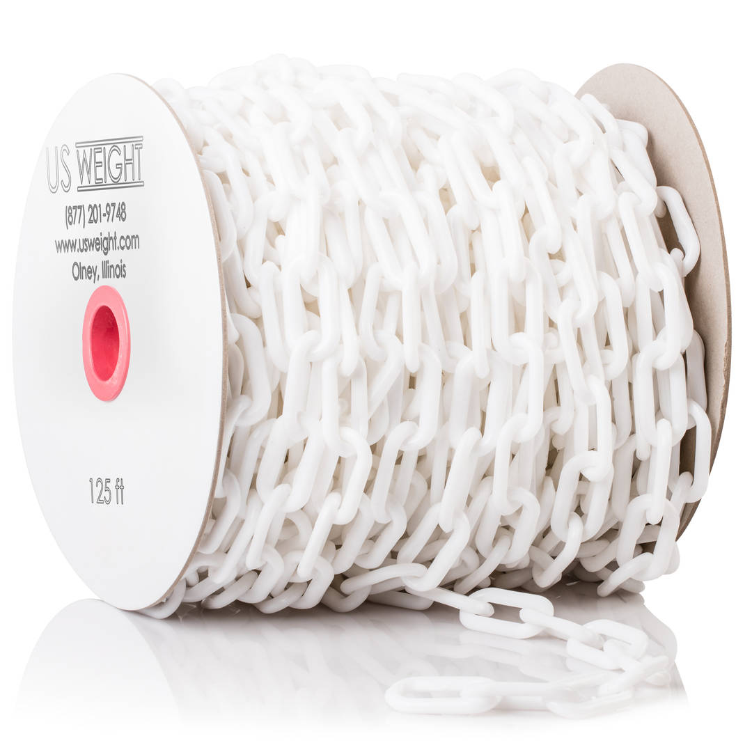 US Weight Chainboss White Plas