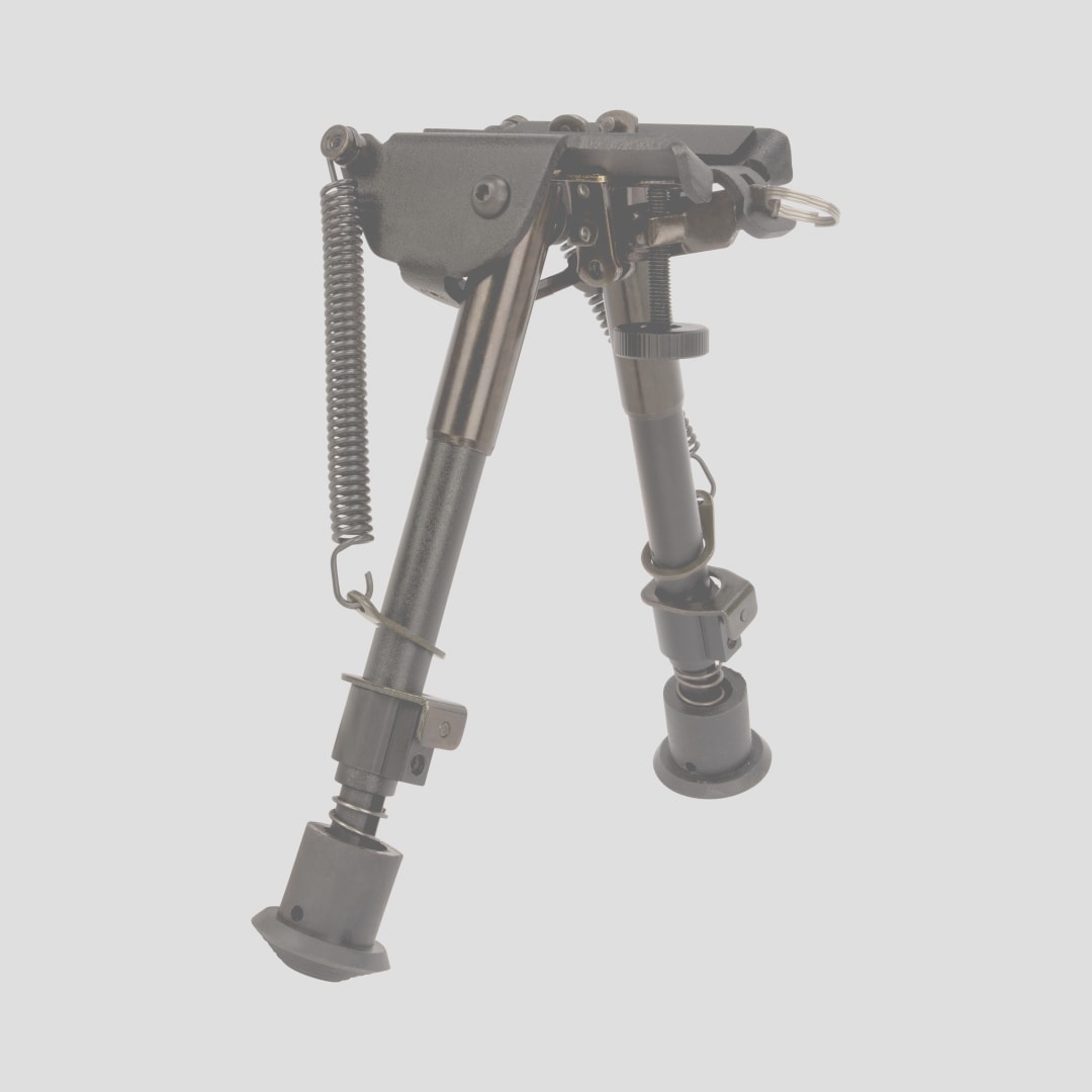 Allen Company Bozeman Rifle Bipod Sling Swivel Mount, Extends From 6" to 9", Black
