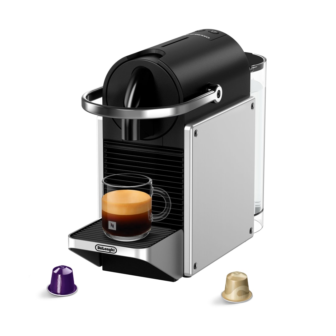 Nespresso Pixie Espresso Machine by De'Longhi, Silver