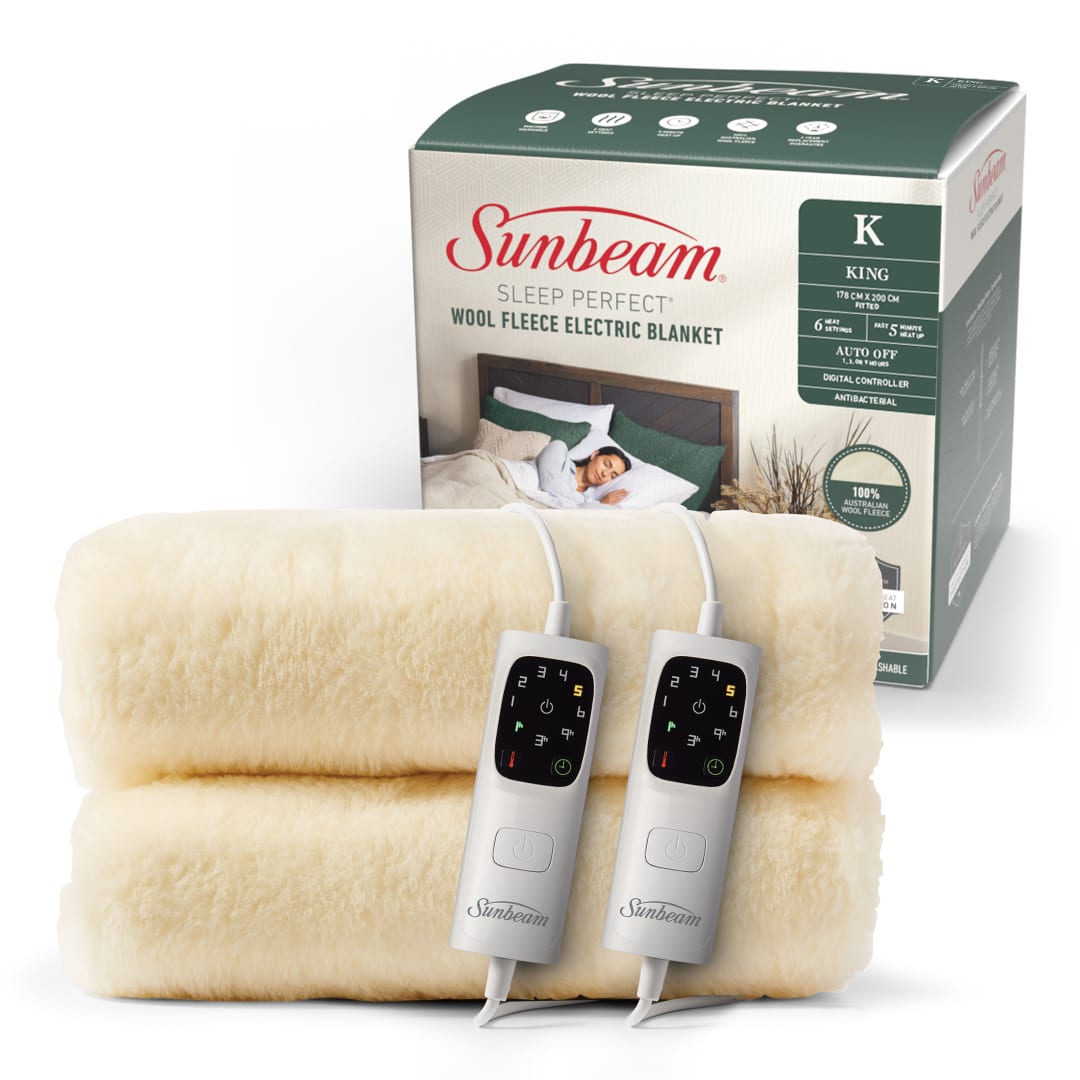 ANZ SLEEP PERFECT WOOL FLEECE KING