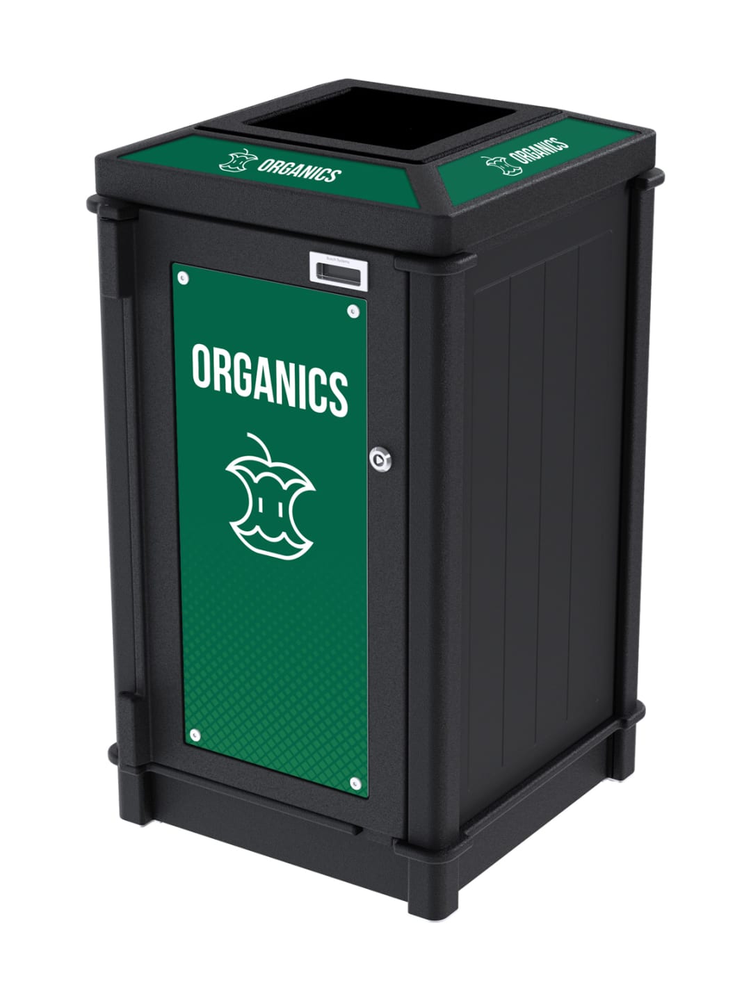  FUSION - Single - Kit - Top Load - Organics - Full - Black