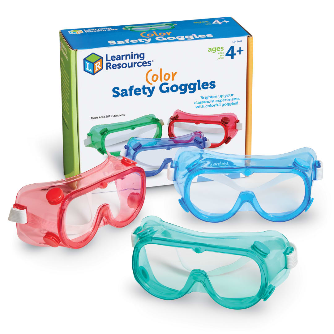 GOGGLES, CHEM SPLASH, 5" PK/6