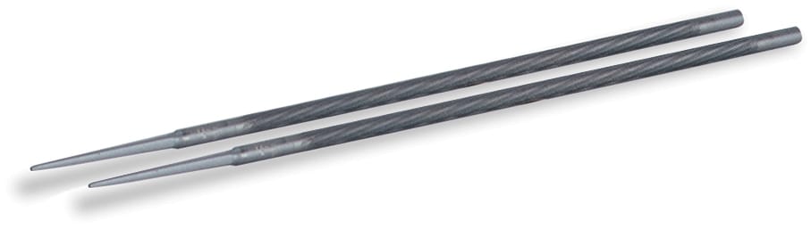 Oregon® 5/32 in. Round Saw Chain Files (2-Pack), for 3/8 in. low profile and 1/4 in. pitch saw chain 23577