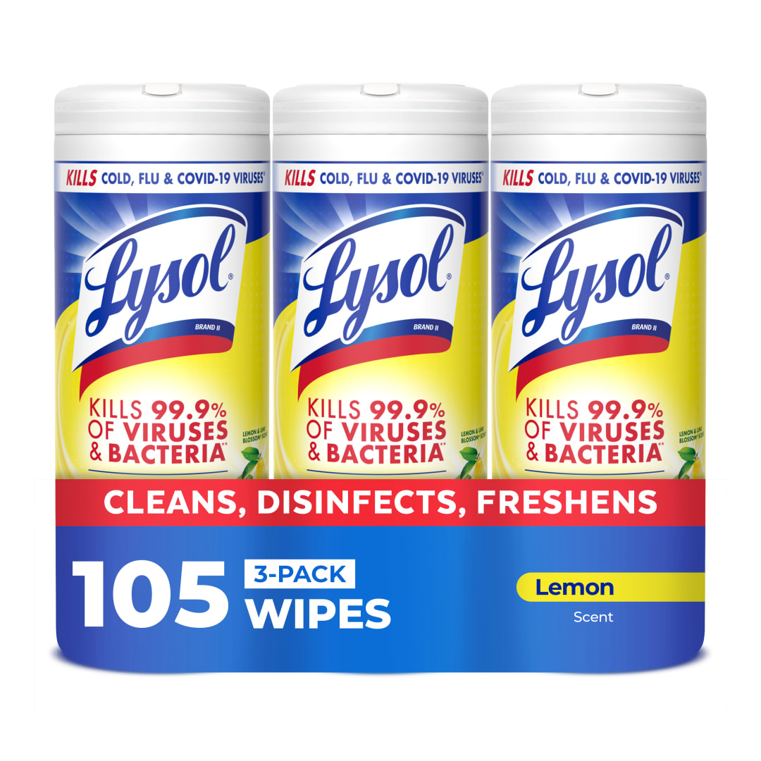 LYSOL® LDW 4-in-1 Lemon & Lime Blossom Banded Pack 4/(3x35) ct.