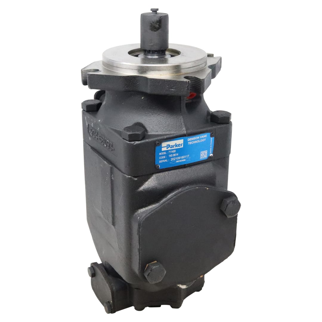 Wastebuilt® Replacement for McNeilus Pump, Vane,8.4X4.8,14T,4B-C,CW, CW,FL