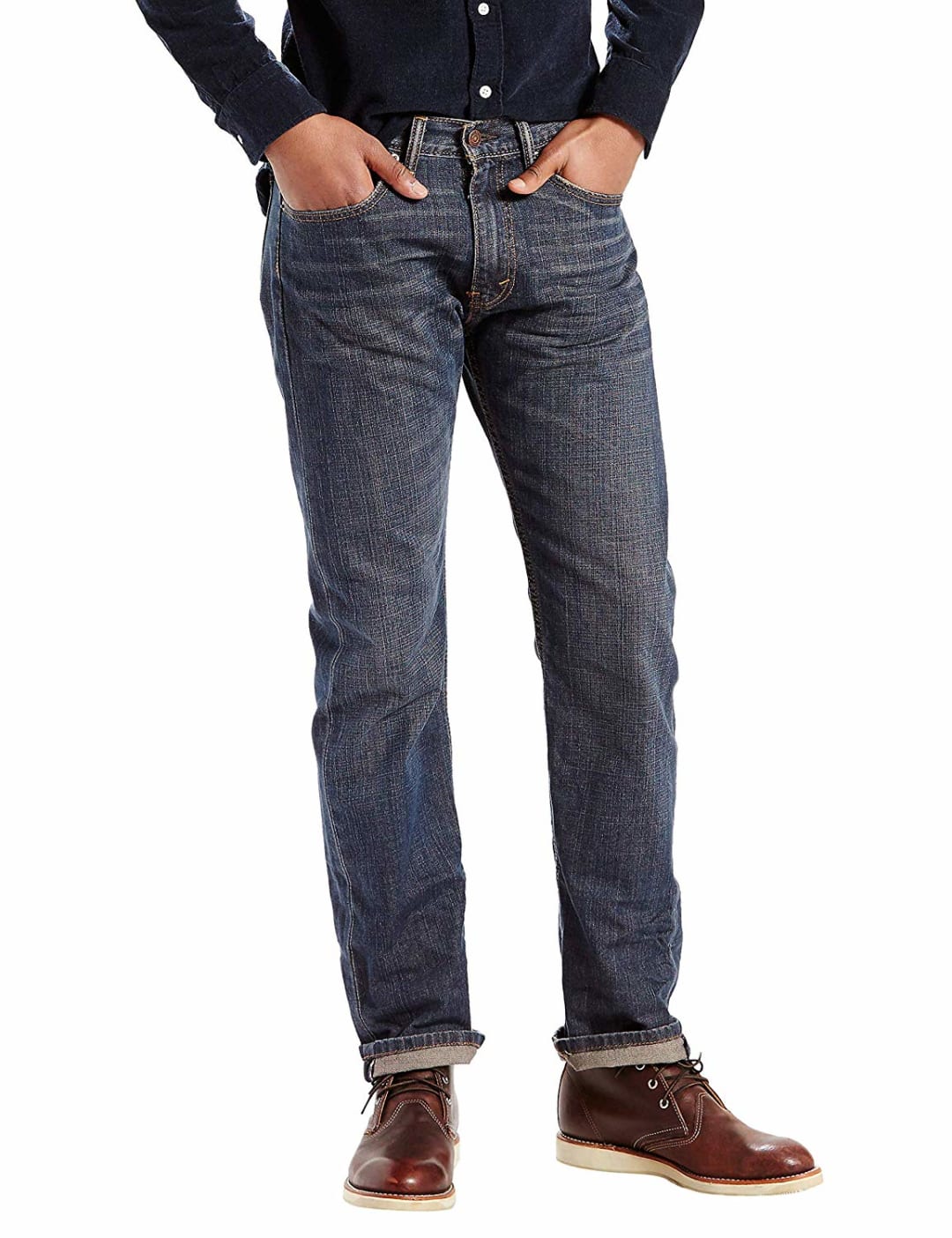 Levi's Men's 505 Regular Fit-Jeans