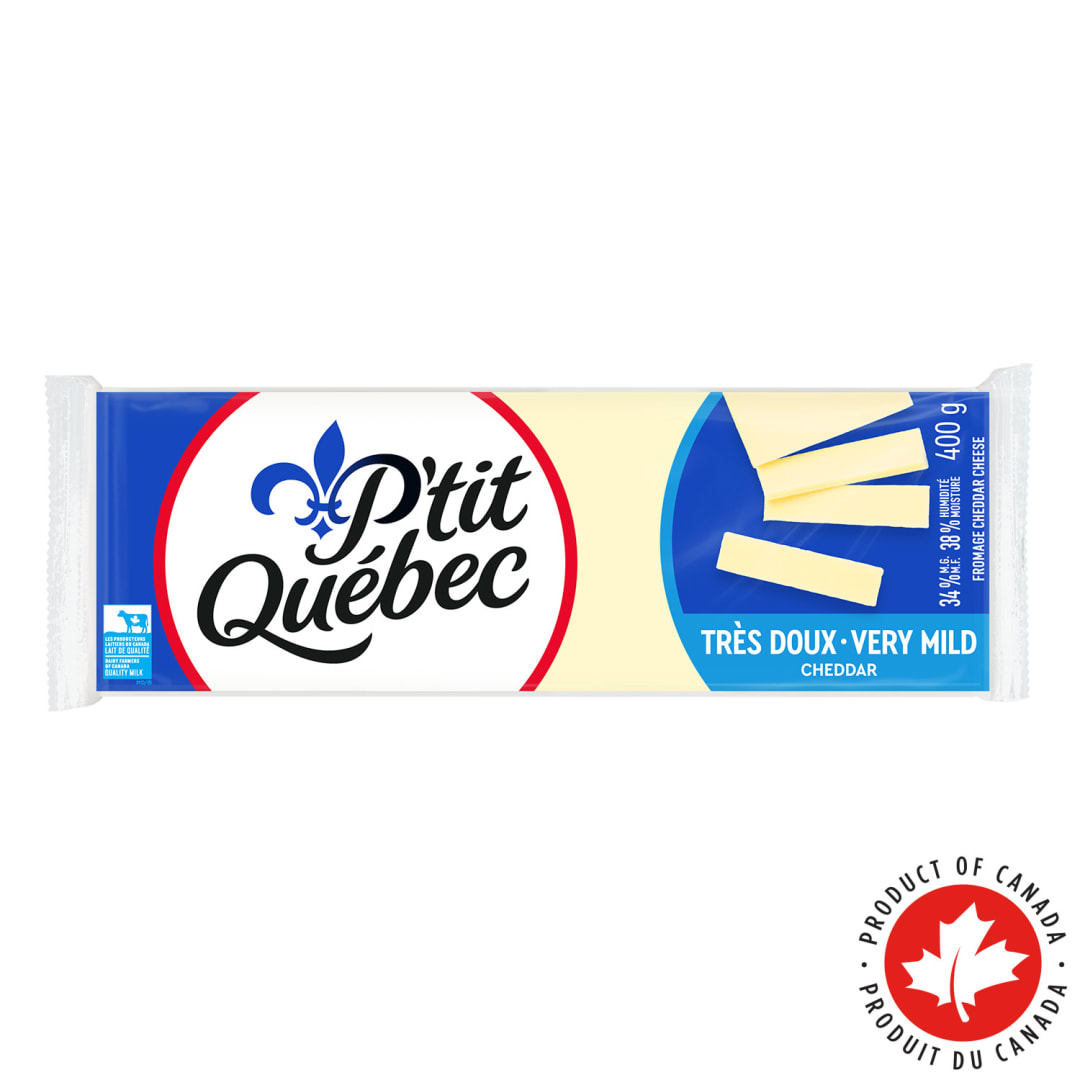 P'tit Québec Very Mild Cheddar Cheese