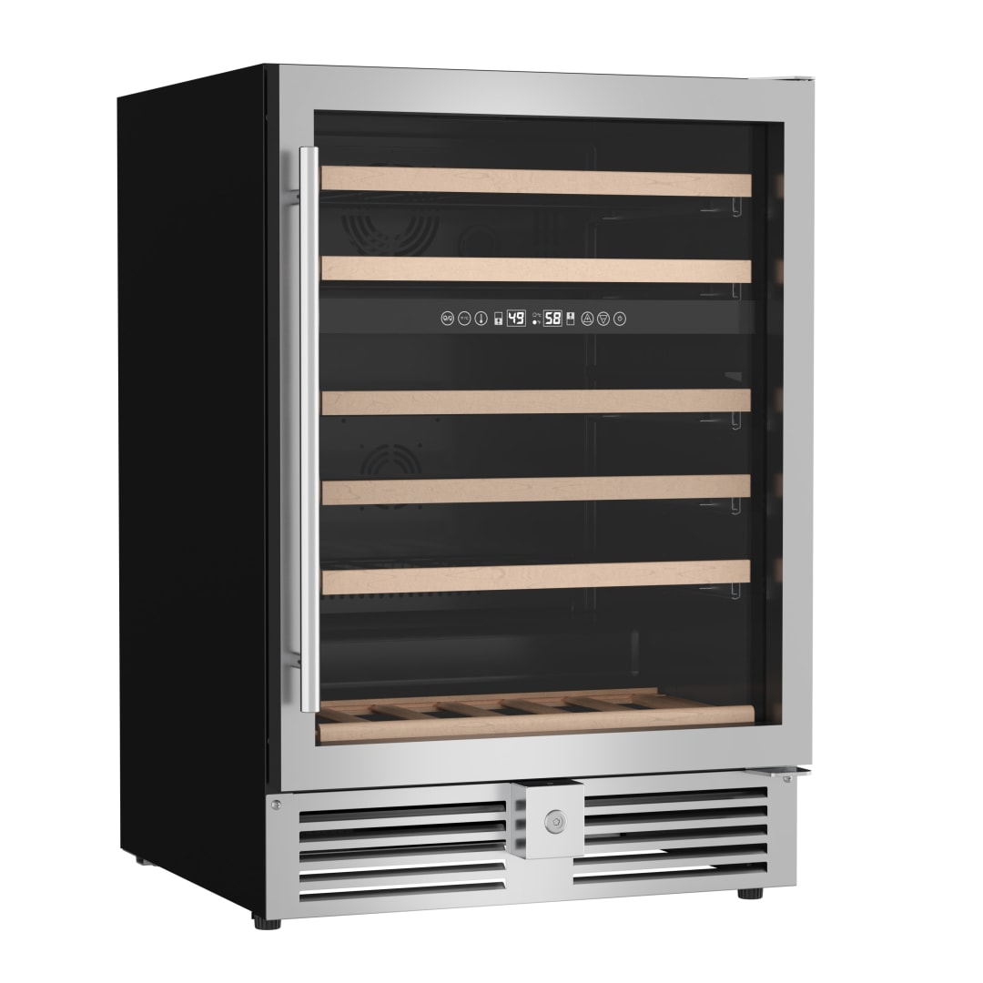 WCR496DS-1 - Avanti 49 Bottle Dual-Zone Wine Cooler, Stainless Steel