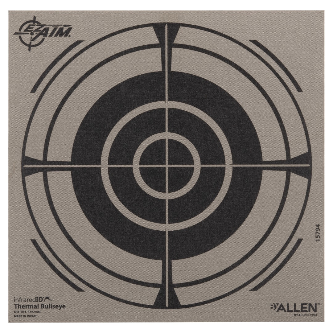 EZ Aim® Adhesive 8" Thermal Bullseye Target, Multi